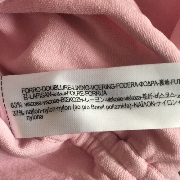 Zara Asymmetric Draped Knit Dress. Ruched, Cutout Pink, - Picture 12 of 14